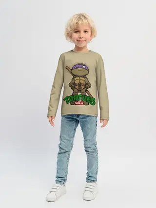 Детский лонгслив / ЧЕРЕПАШКИ - НИНДЗЯ