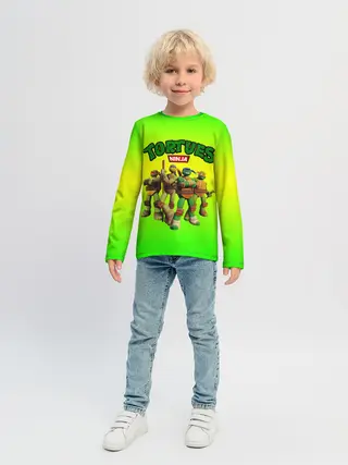 Детский лонгслив / ЧЕРЕПАШКИ - НИНДЗЯ
