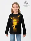 Детский лонгслив / Пикачу | Брутал