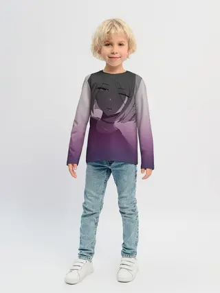 Детский лонгслив / Аниме девочка в тумане