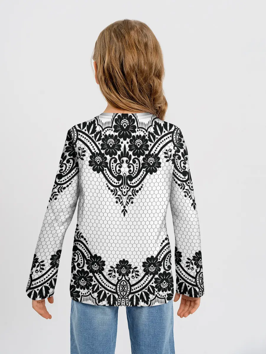 Детский лонгслив / КРУЖЕВА | WEAVING