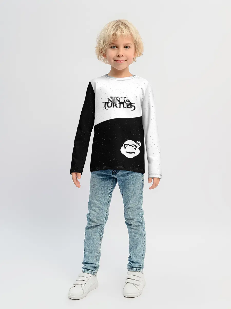 Детский лонгслив / Черепашки Ниндзя