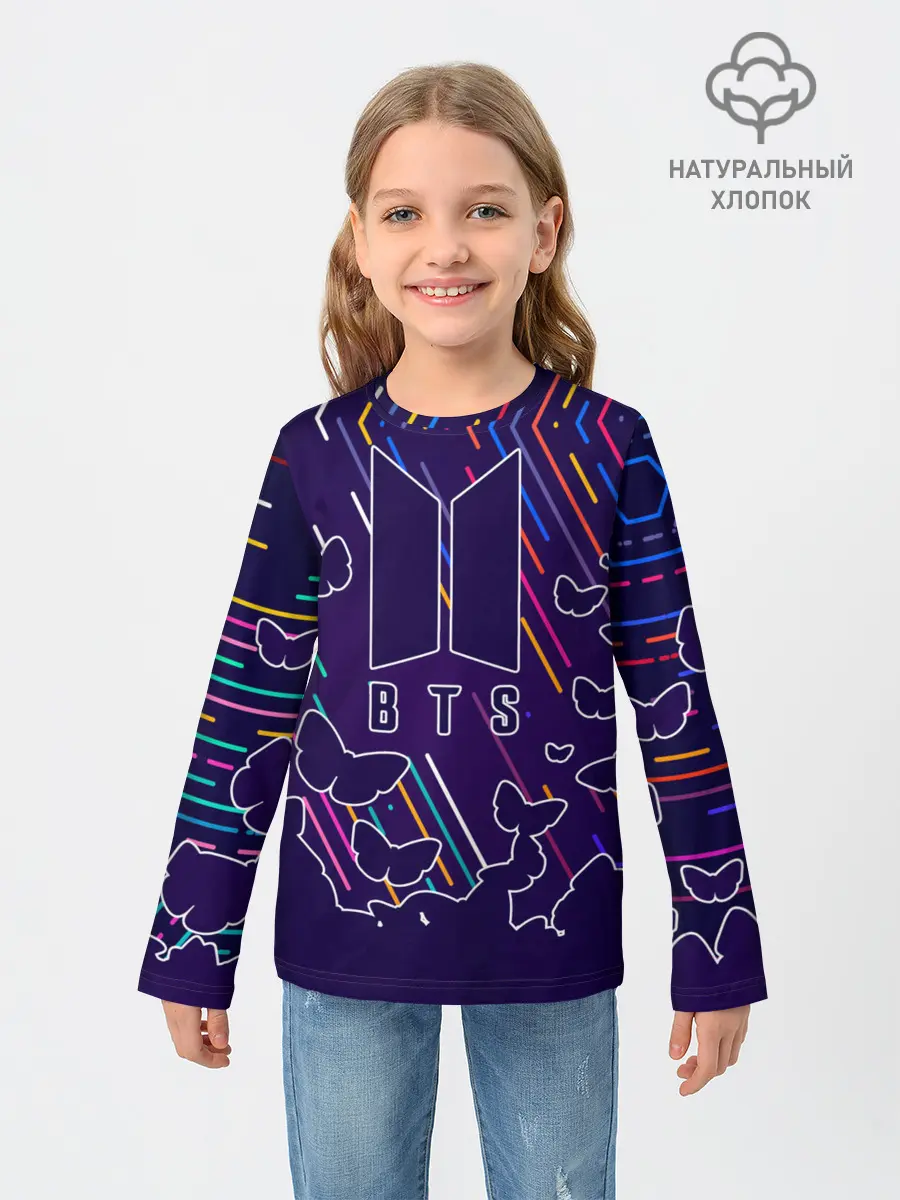 Детский лонгслив / BTS