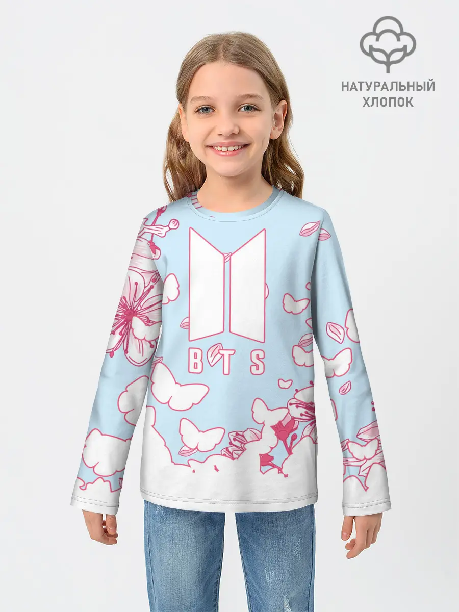 Детский лонгслив / BTS