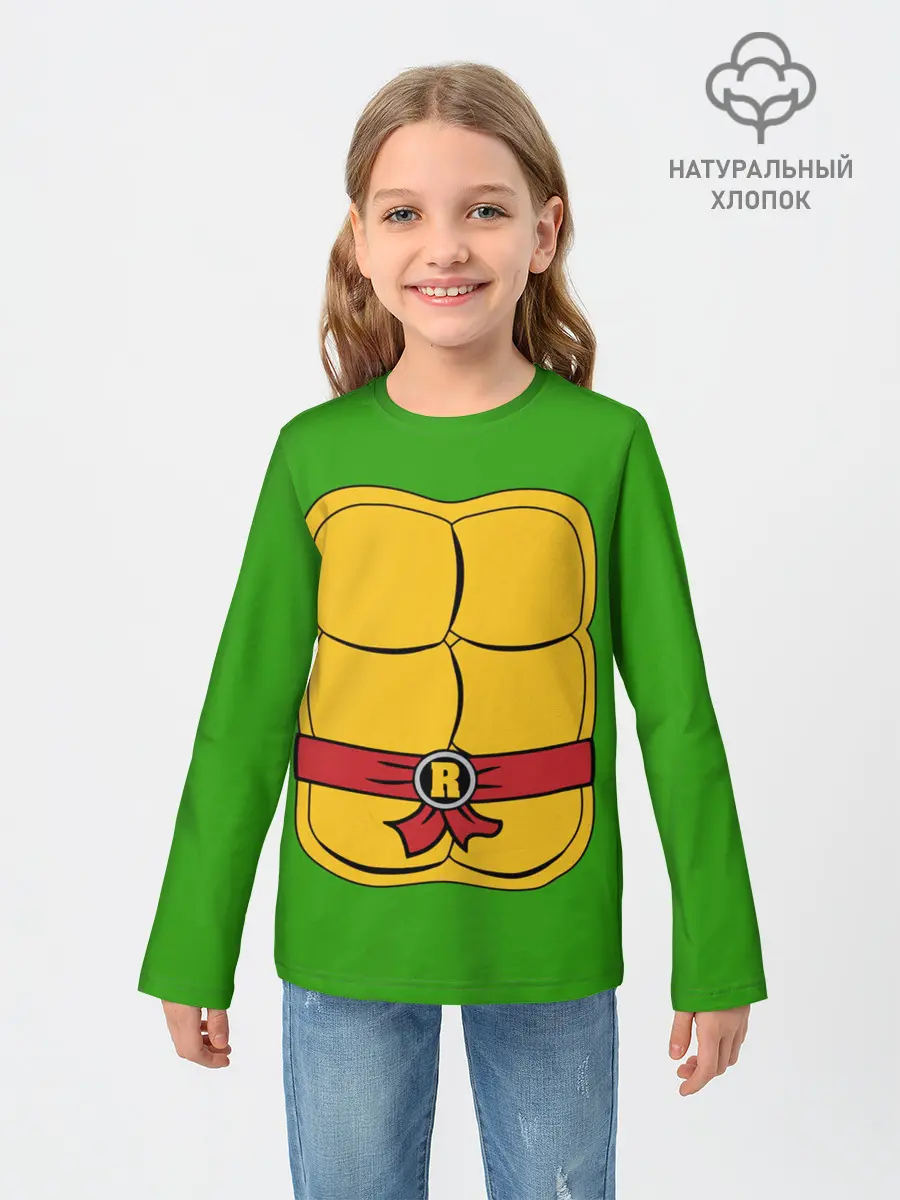 Детский лонгслив / Черепашки-ниндзя