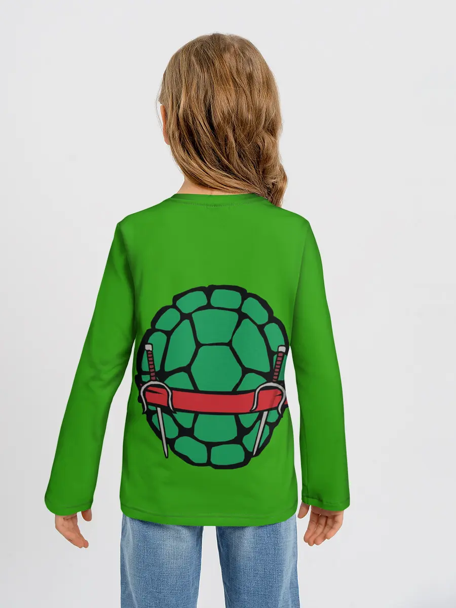 Детский лонгслив / Черепашки-ниндзя