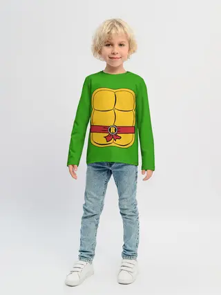 Детский лонгслив / Черепашки-ниндзя