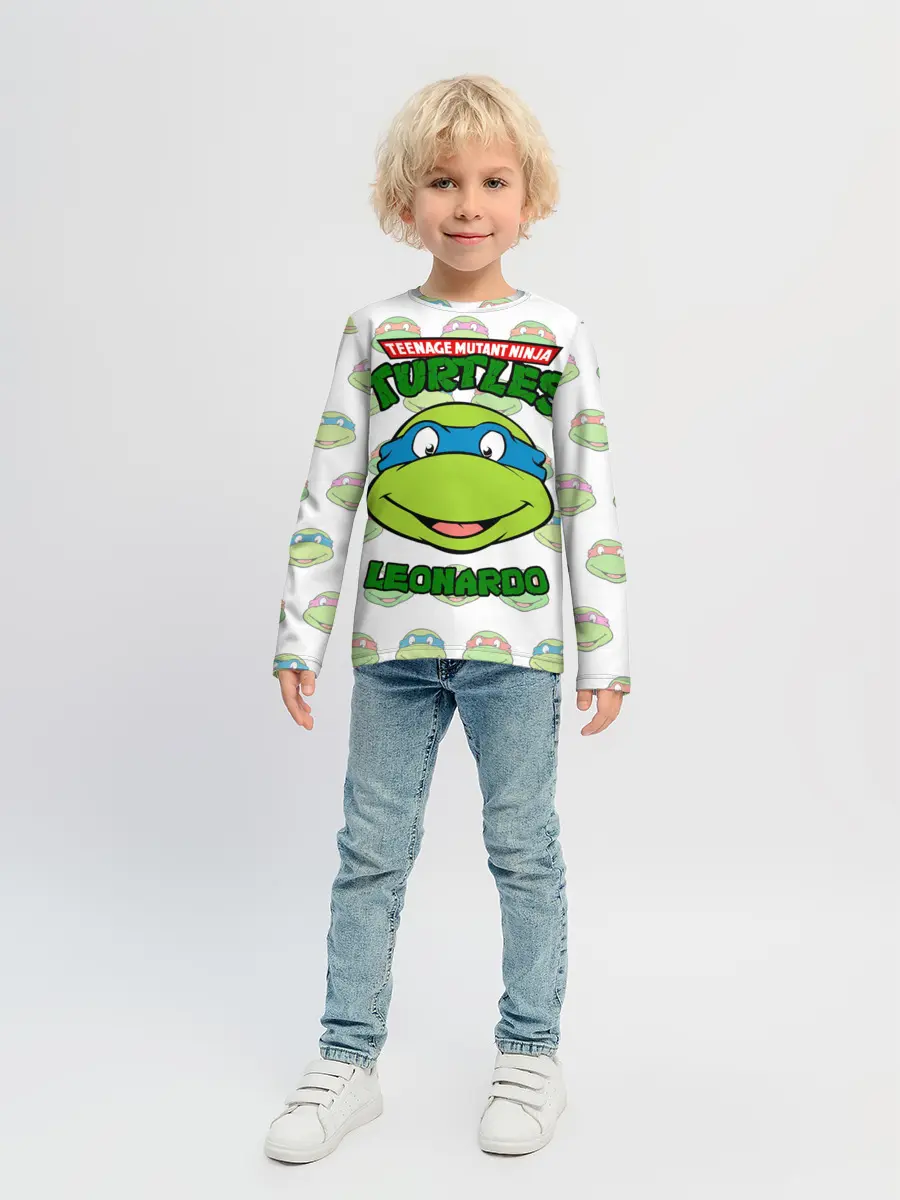 Детский лонгслив / Черепашки-Ниндзя