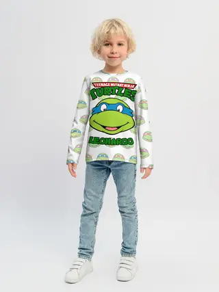 Детский лонгслив / Черепашки-Ниндзя
