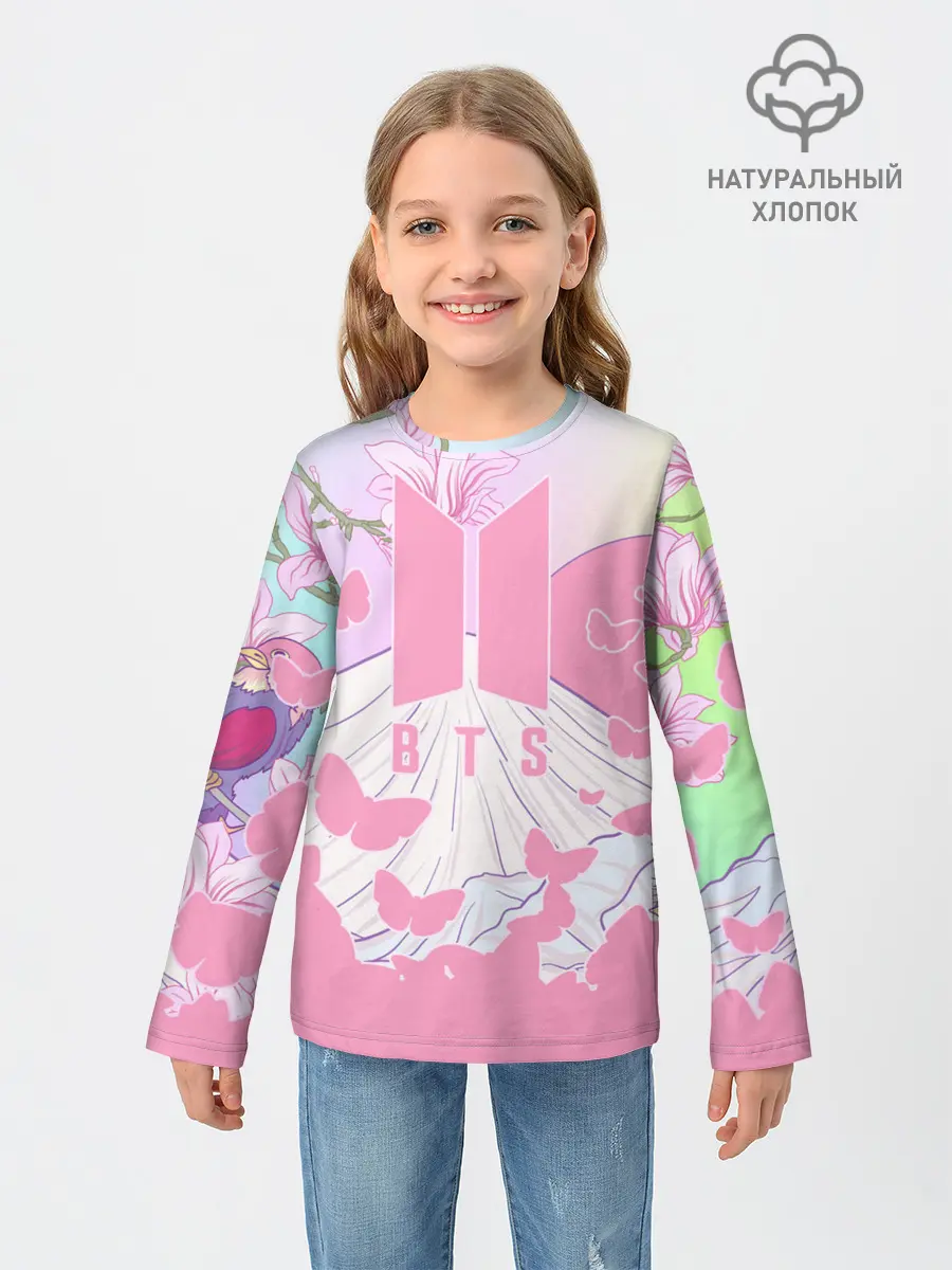 Детский лонгслив / BTS