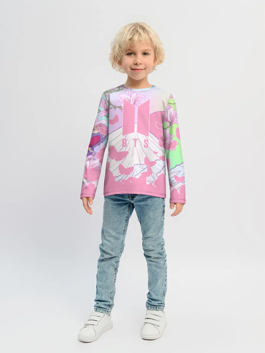 Детский лонгслив / BTS