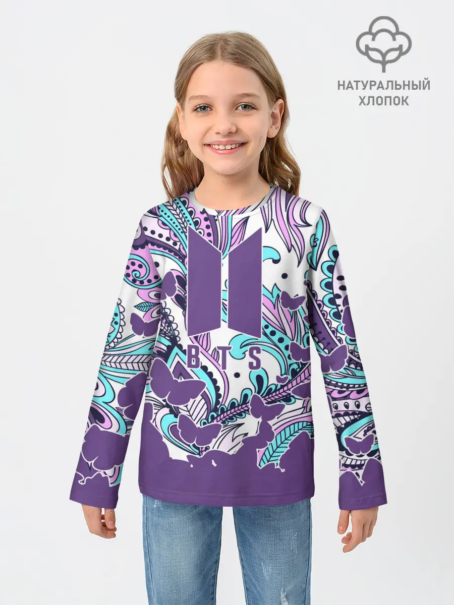 Детский лонгслив / BTS