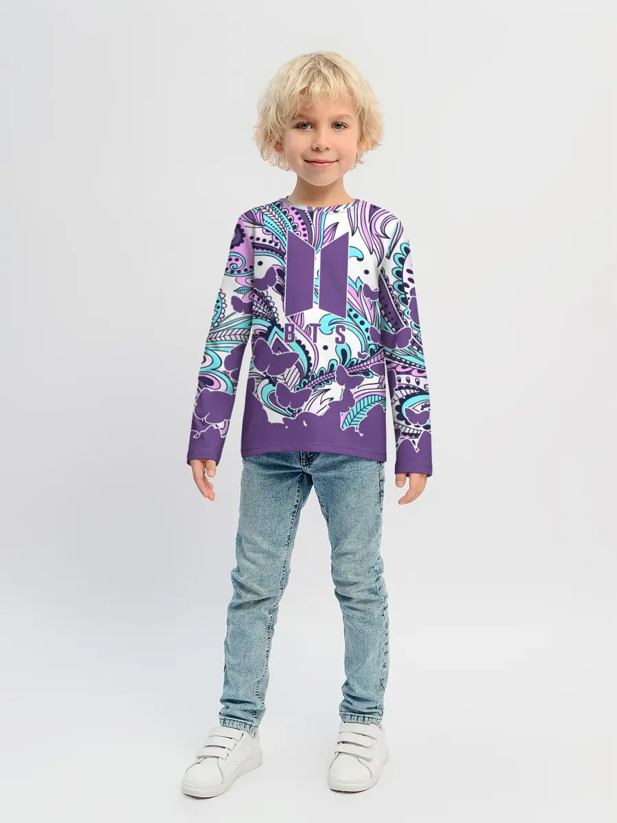 Детский лонгслив / BTS