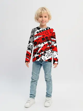 Детский лонгслив / Roblox