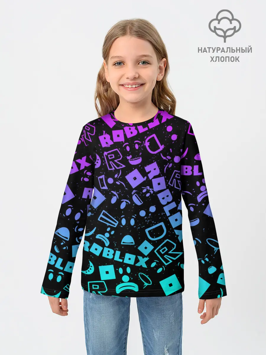 Детский лонгслив / ROBLOX | РОБЛОКС