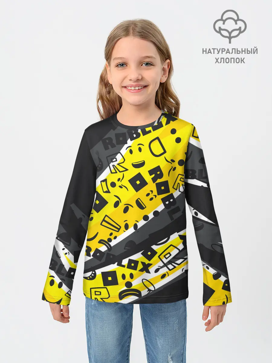 Детский лонгслив / Roblox