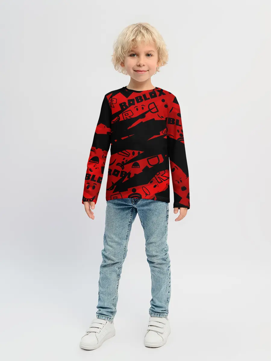 Детский лонгслив / Roblox