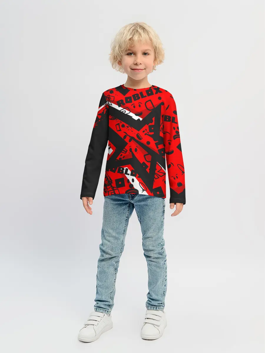 Детский лонгслив / Roblox