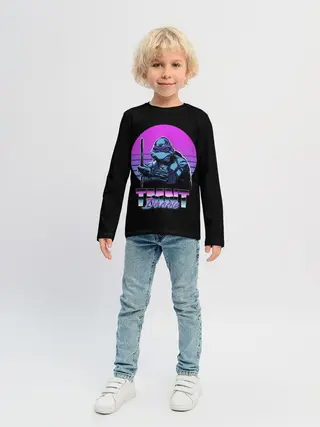 Детский лонгслив / Черепашки-ниндзя