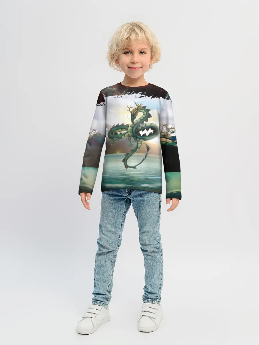 Детский лонгслив / Дракон | Dragon