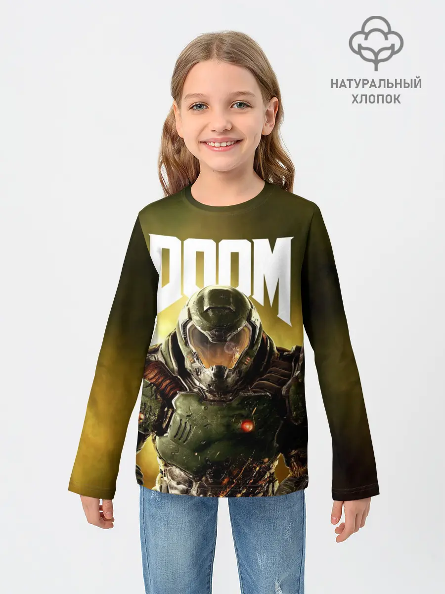 Детский лонгслив / DOOM