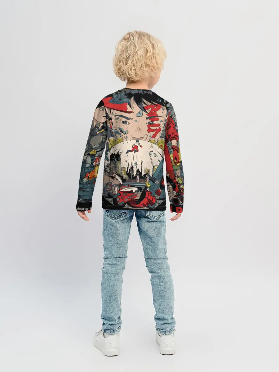 Детский лонгслив / Аkira 1988 poster