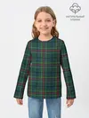 Детский лонгслив / Шотландка