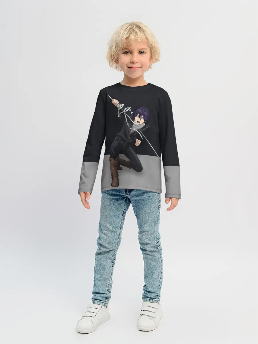 Детский лонгслив / Бездомный бог. Ято