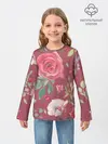 Детский лонгслив / rose