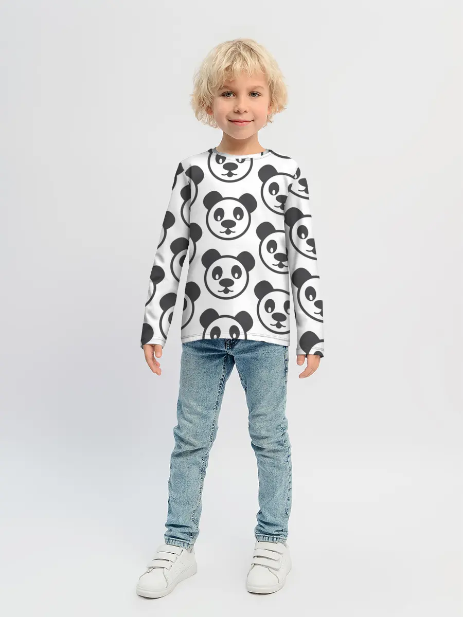 Детский лонгслив / panda