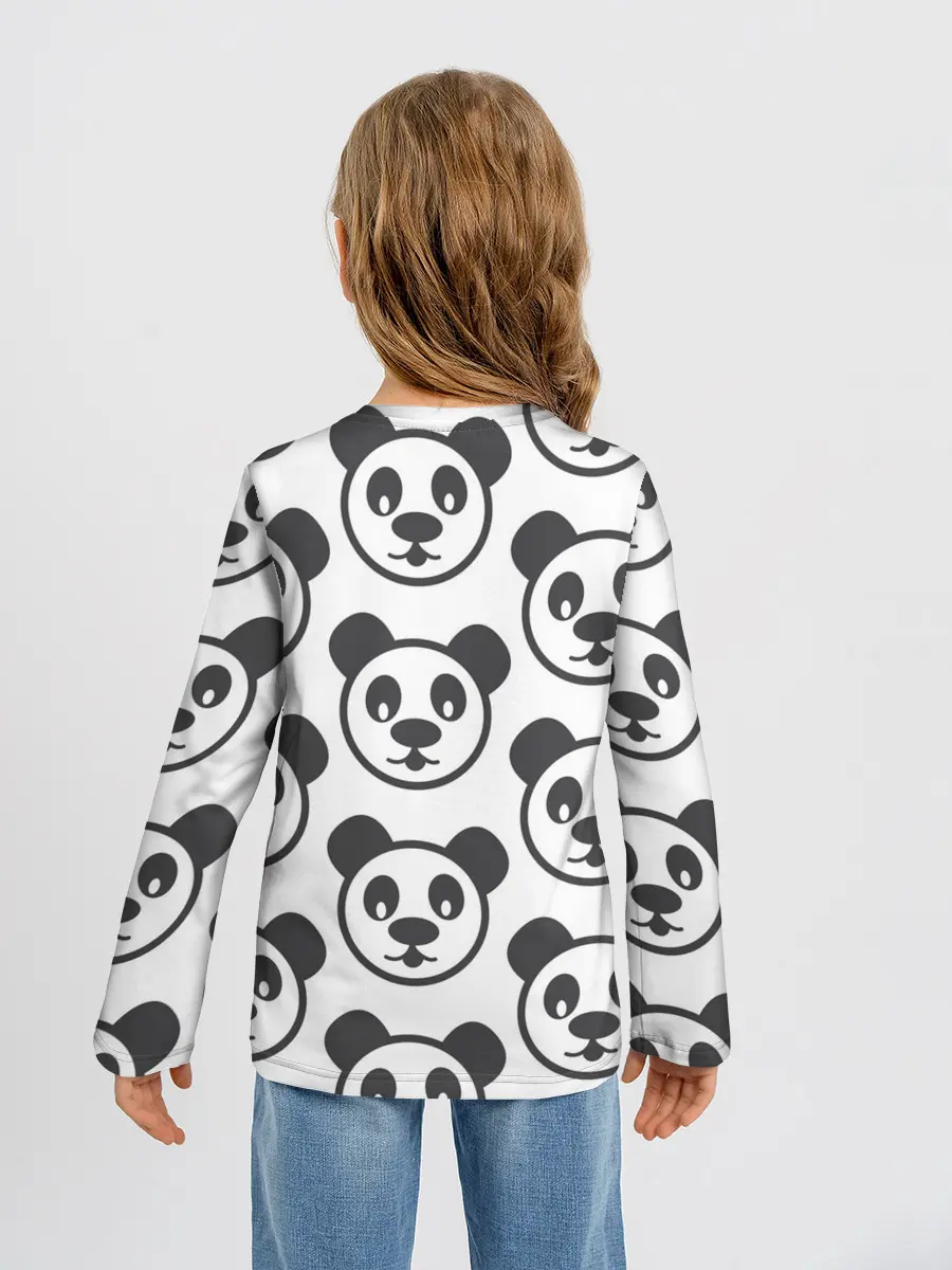 Детский лонгслив / panda