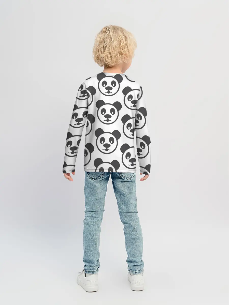 Детский лонгслив / panda