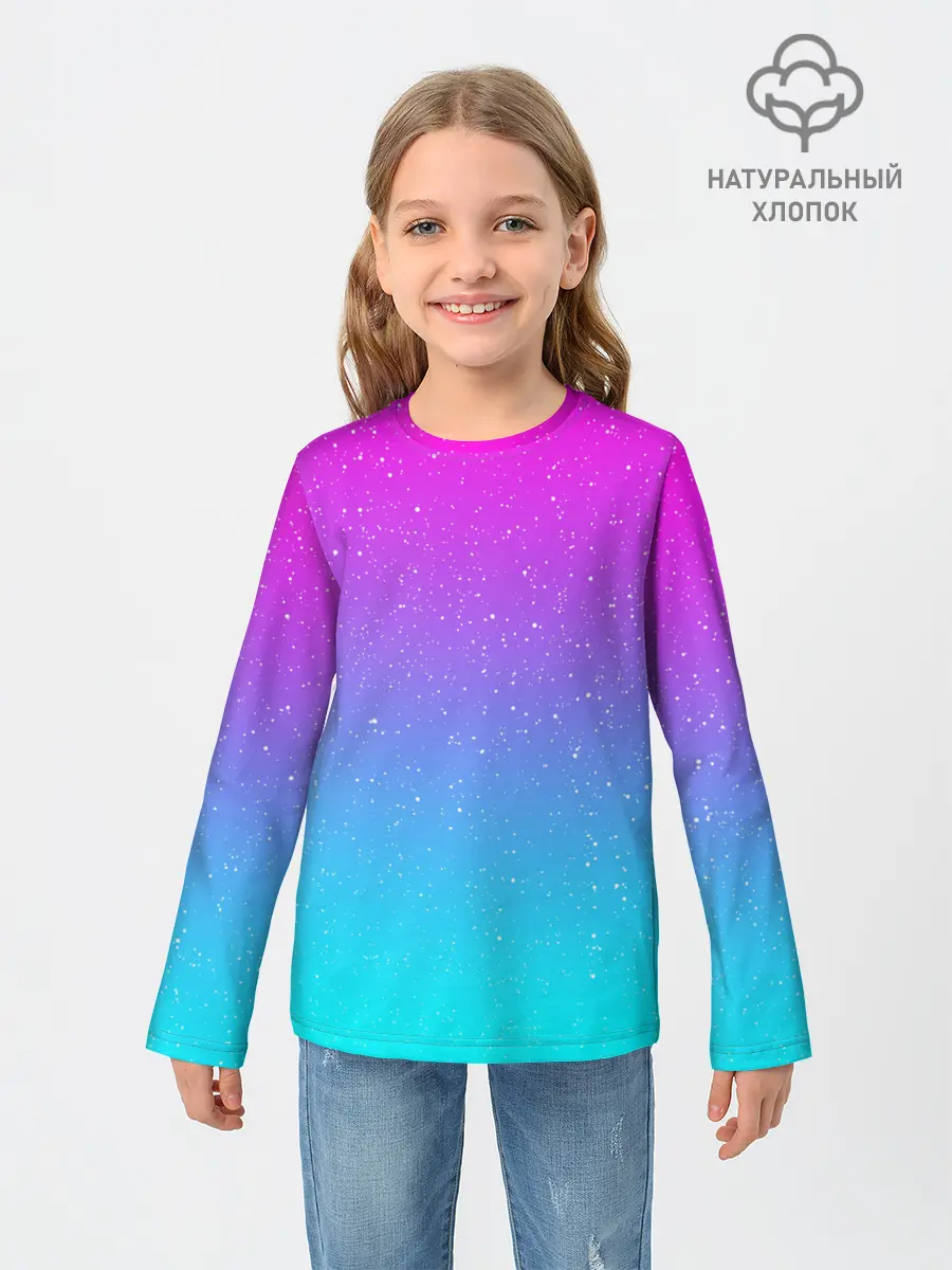 Детский лонгслив / NEON SPACE