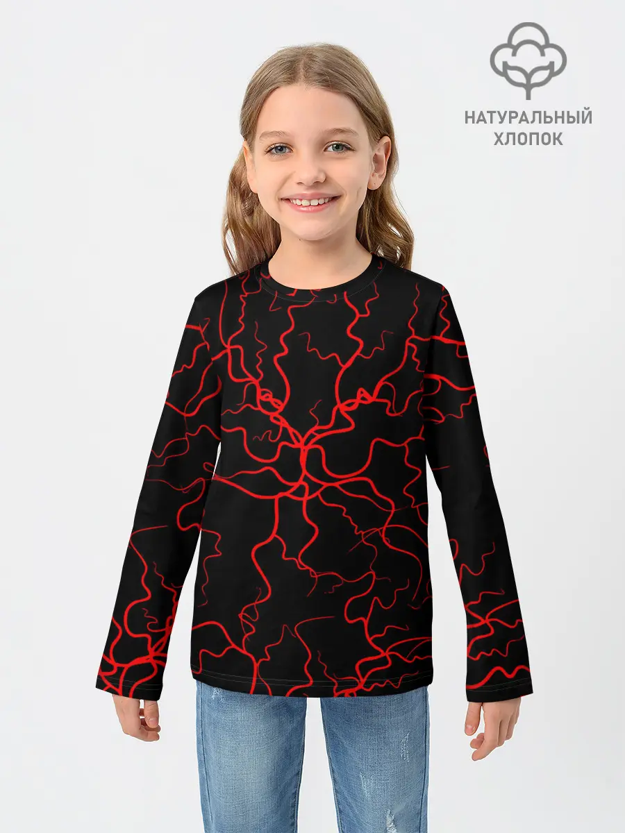 Детский лонгслив / ЗАРАЖЁННАЯ МАСКА