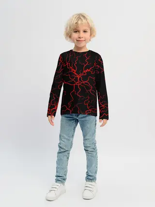 Детский лонгслив / ЗАРАЖЁННАЯ МАСКА