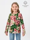 Детский лонгслив / ЦВЕТЫ / FLOWERS / 8 МАРТА