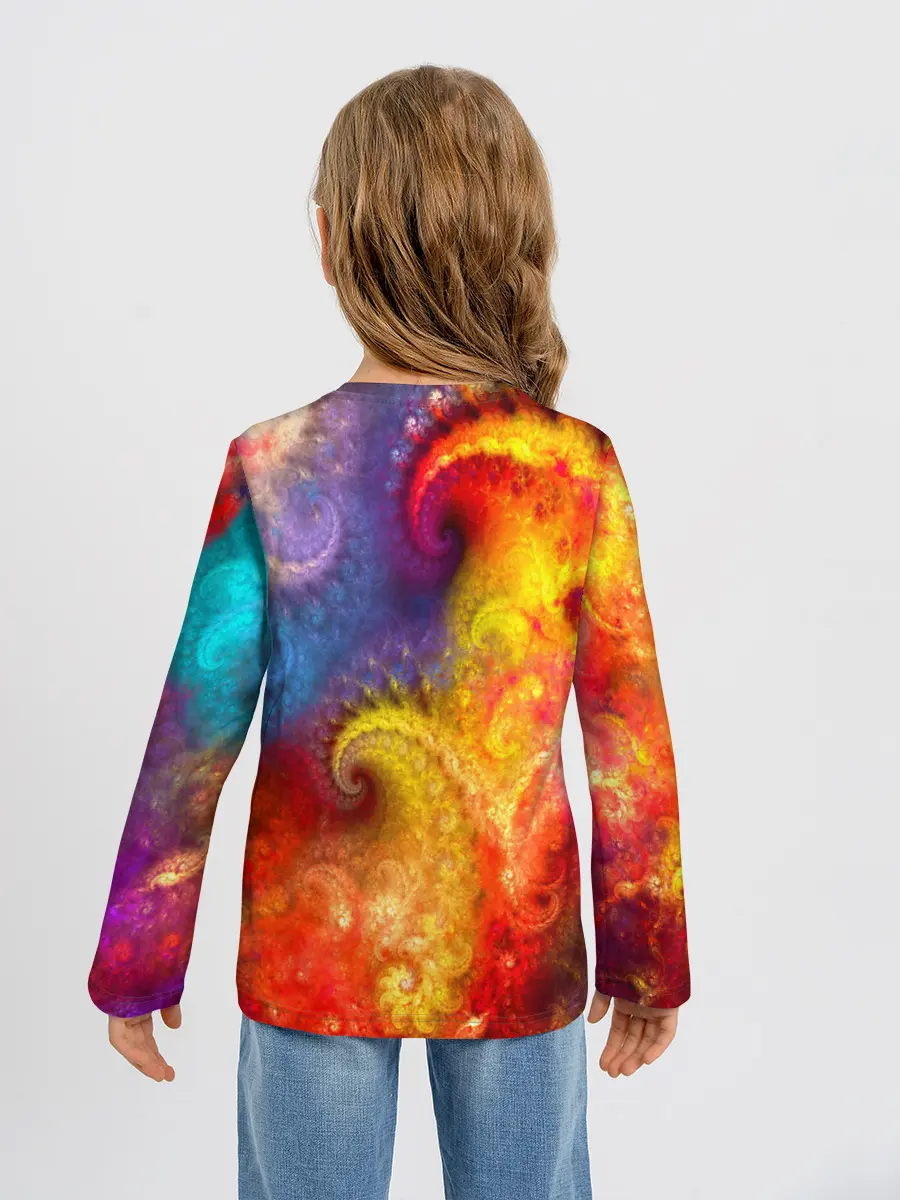 Детский лонгслив / Absract