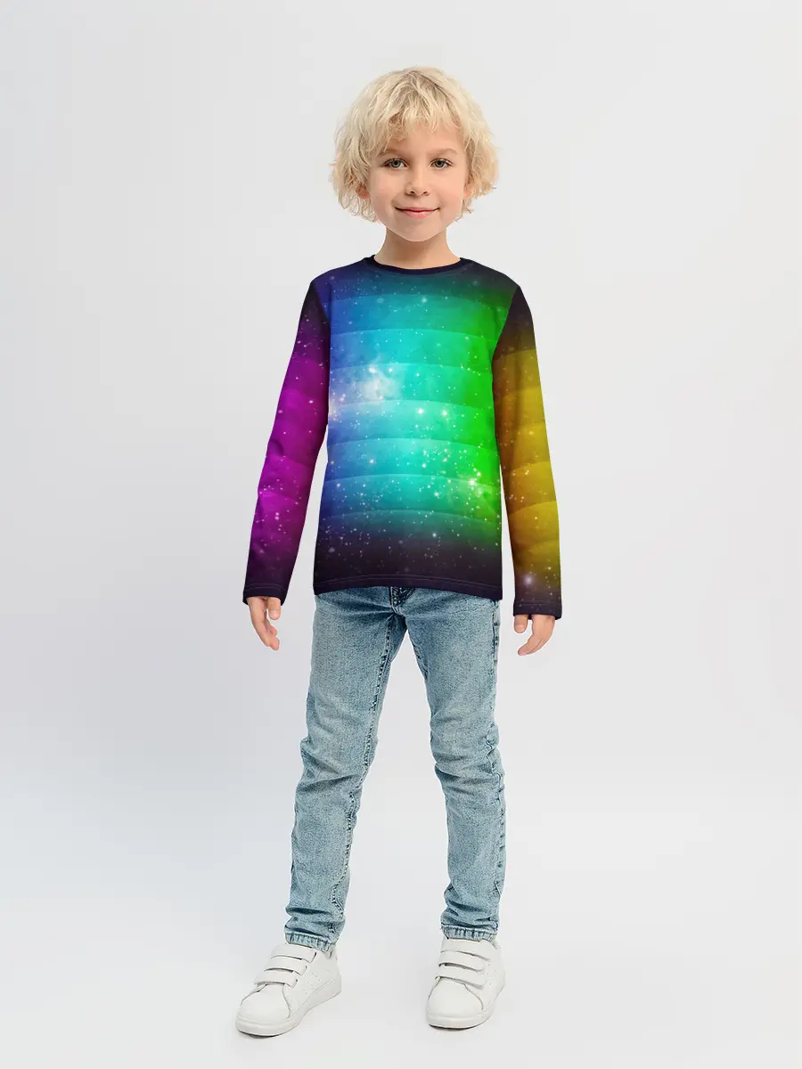 Детский лонгслив / Space