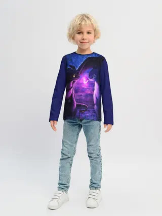 Детский лонгслив / КАК ПРИРУЧИТЬ ДРАКОНА