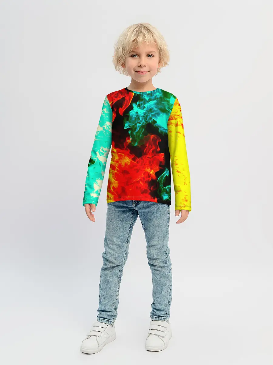 Детский лонгслив / БИТВА ОГНЕЙ