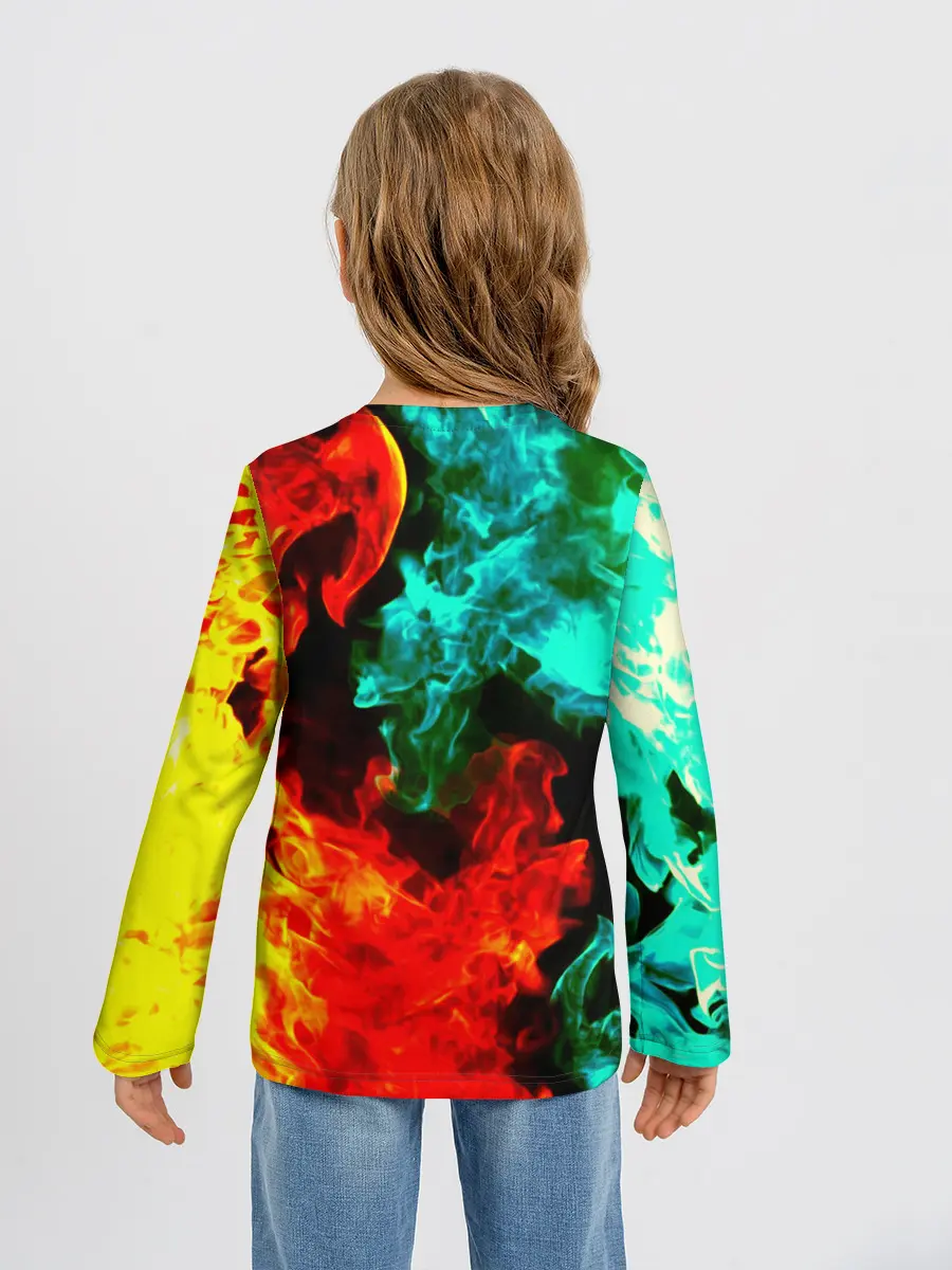 Детский лонгслив / БИТВА ОГНЕЙ