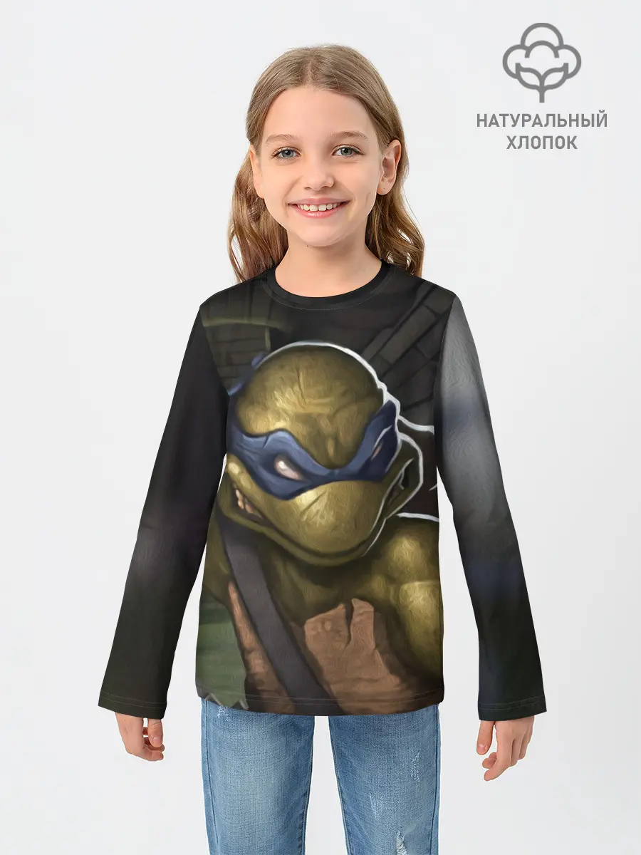 Детский лонгслив / ЛЕОНАРДО