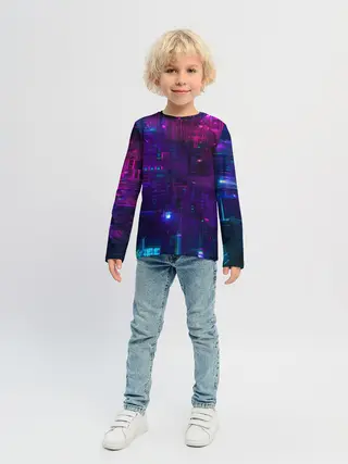 Детский лонгслив / NEON