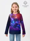 Детский лонгслив / SPACE ABSTRACT