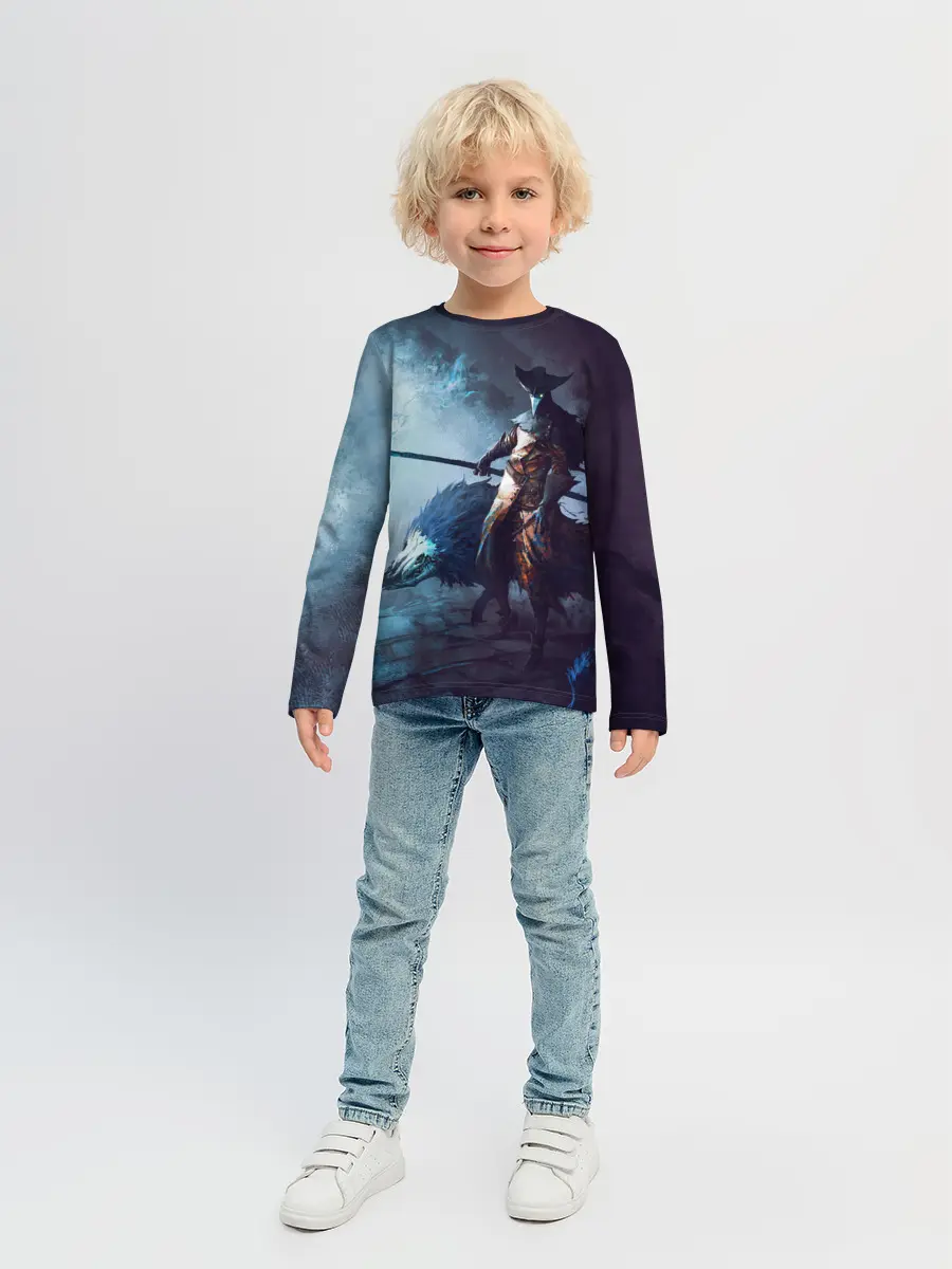 Детский лонгслив / Plague Doctor painting