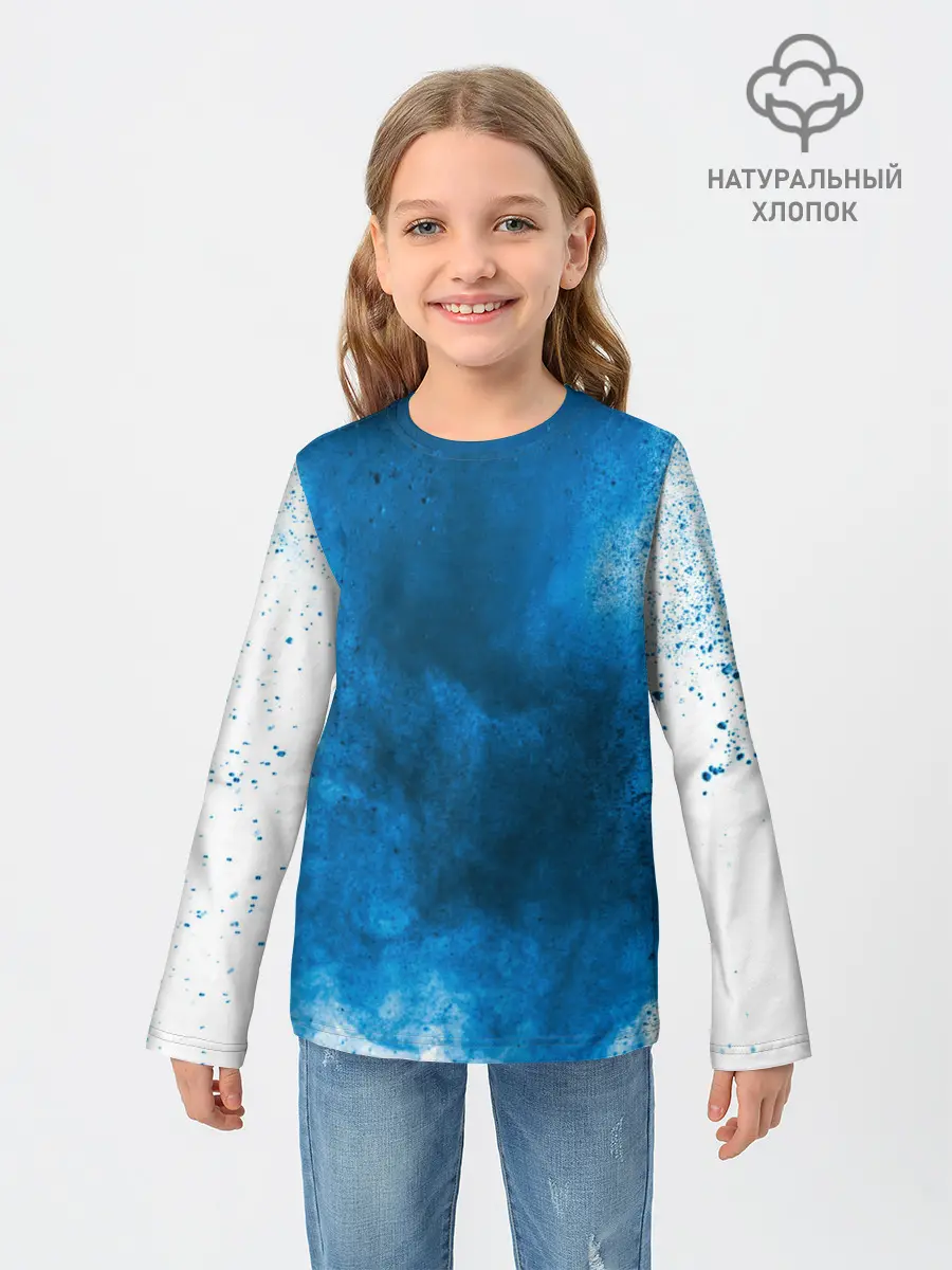 Детский лонгслив / СИНИЙ ДЫМ