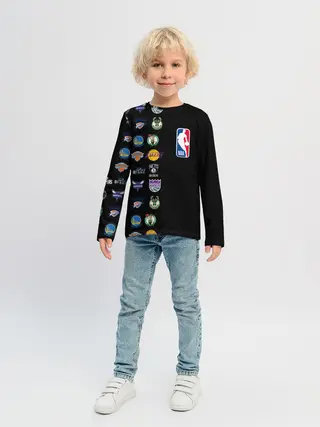 Детский лонгслив / NBA