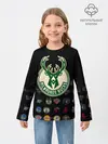 Детский лонгслив / Milwaukee Bucks