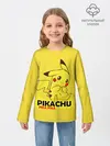 Детский лонгслив / Pikachu Pika Pika