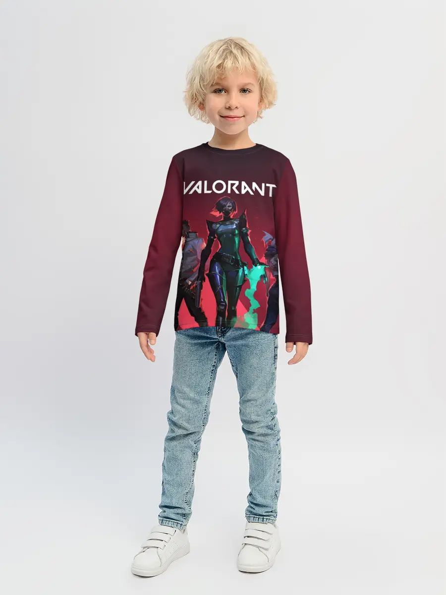 Детский лонгслив / Valorant